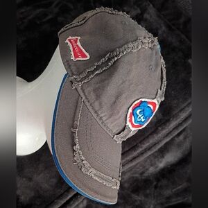 Distressed Budweiser Adjustable Hat